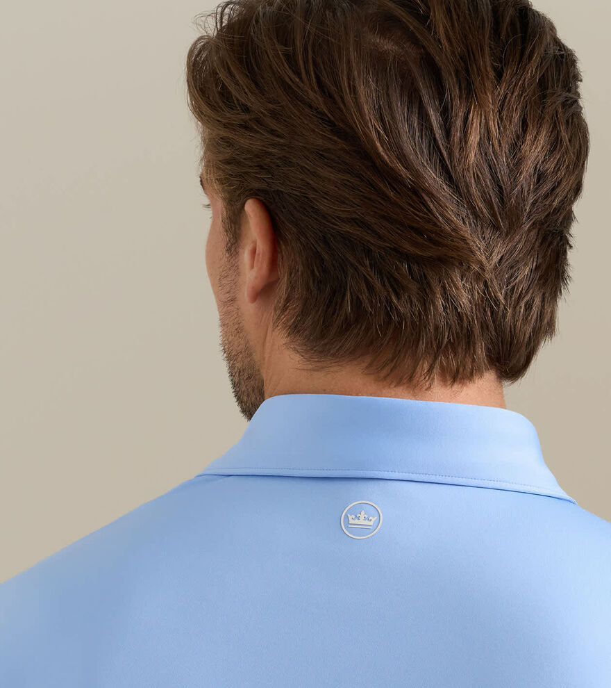 Solid Performance Jersey Polo image number 4