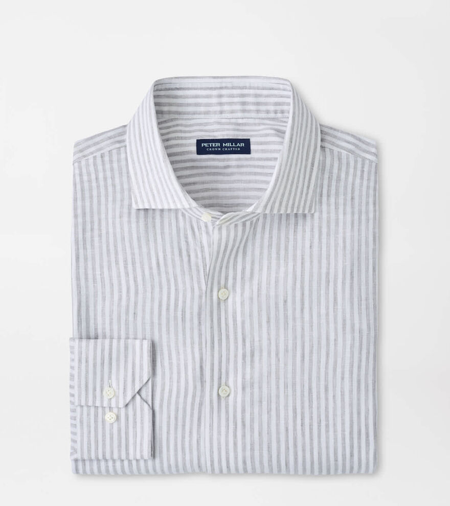 Astino Lino Stripe Sport Shirt image number 1