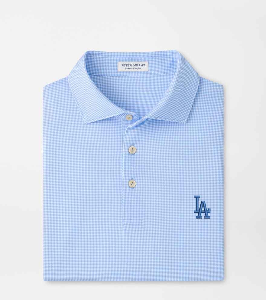 Los Angeles Dodgers Border Performance Jersey Polo image number 1