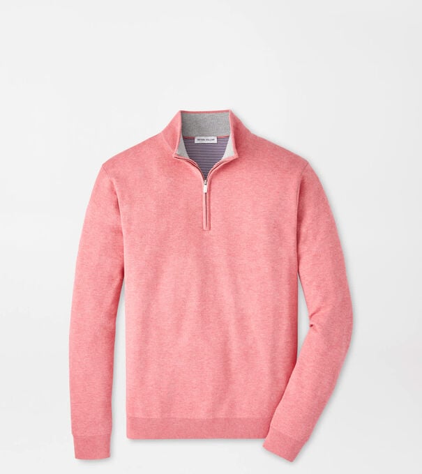 Coolspun Lite Cotton Quarter-Zip Sweater