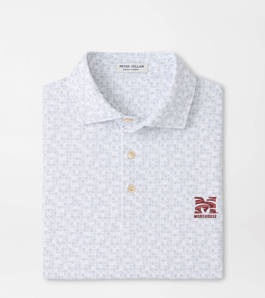 Morehouse College Bases Loaded Performance Jersey Polo