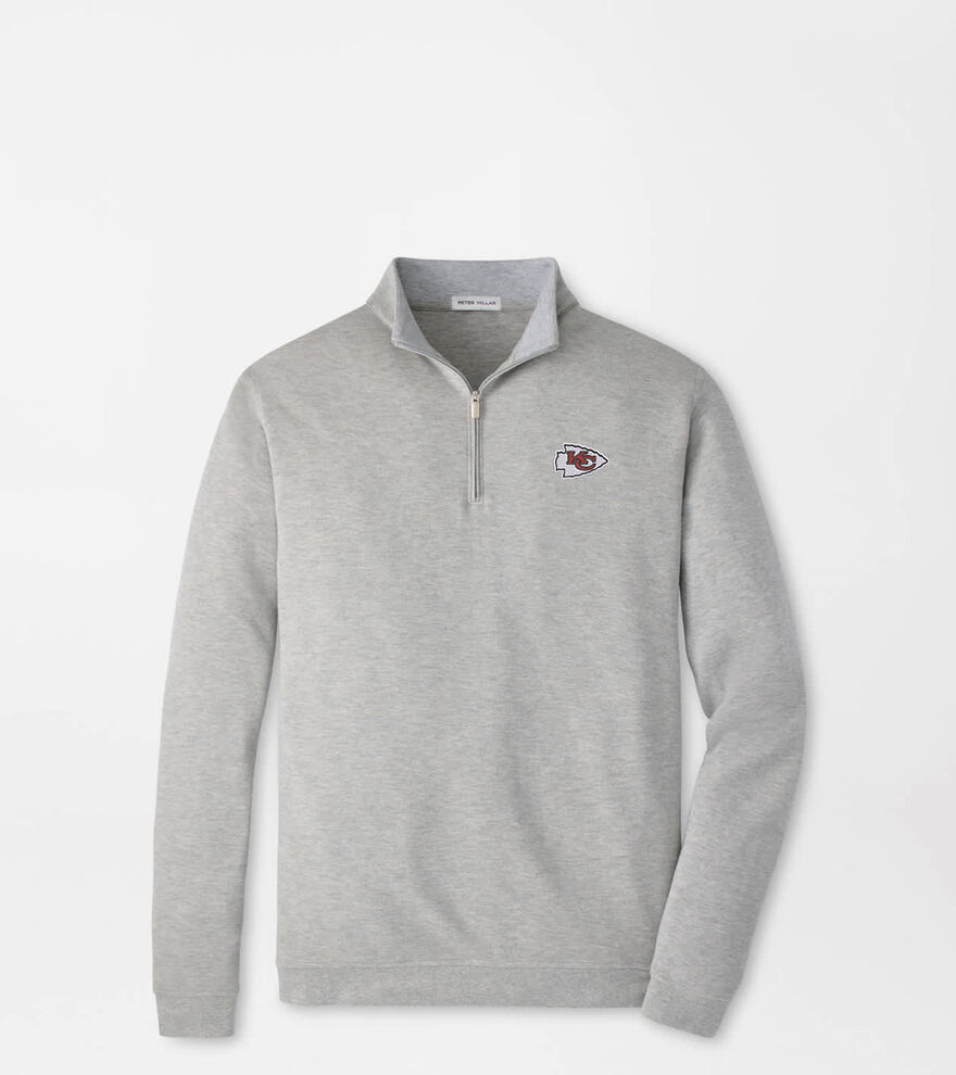 Kansas City Chiefs Crown Comfort Quarter-Zip Pullover image number 1