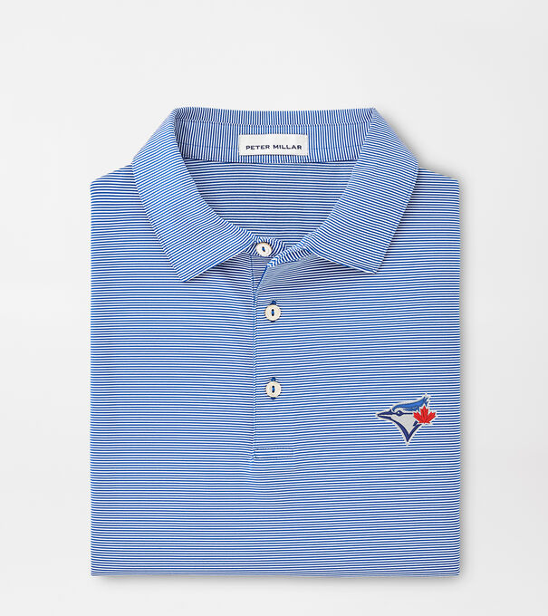 Toronto Blue Jays Jubilee Stripe Performance Polo