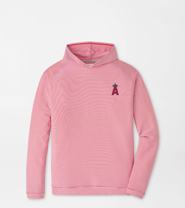 Los Angeles Angels Pine Sugar Stripe Performance Hoodie