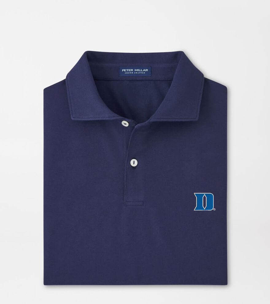 Duke University Albatross Cotton-Blend Piqu&eacute; Polo image number 1