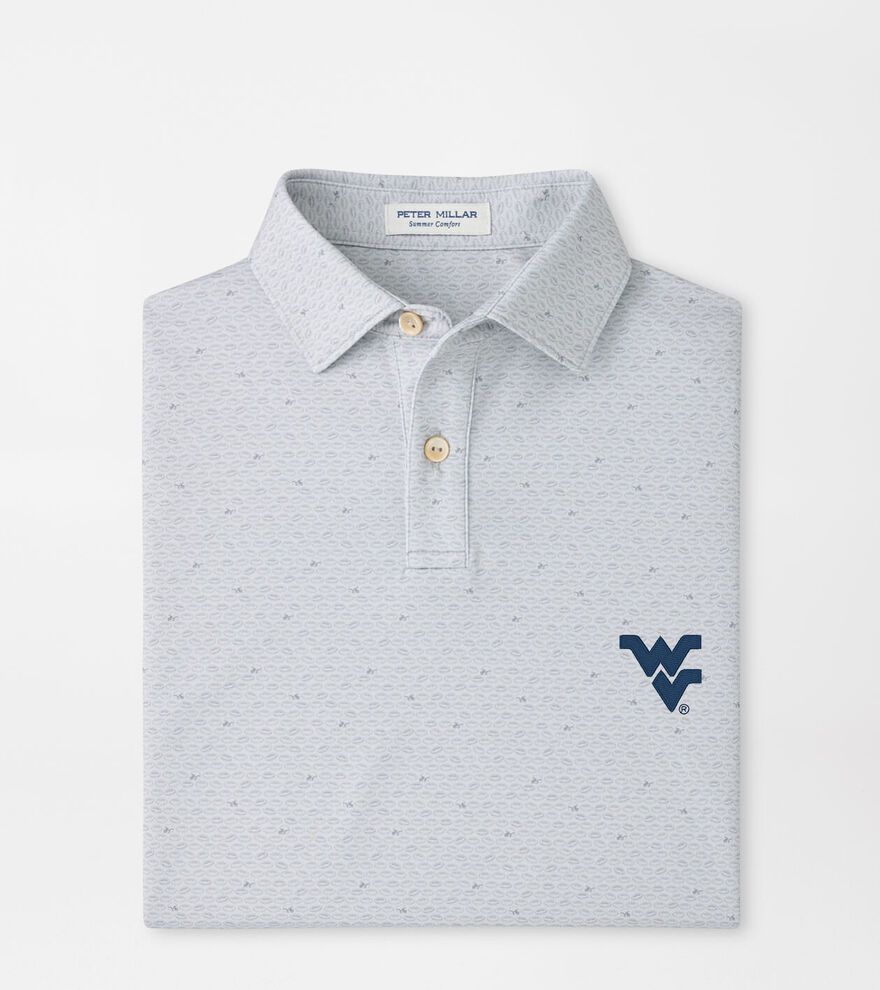 West Virginia On The Ball Youth Performance Jersey Polo image number 1