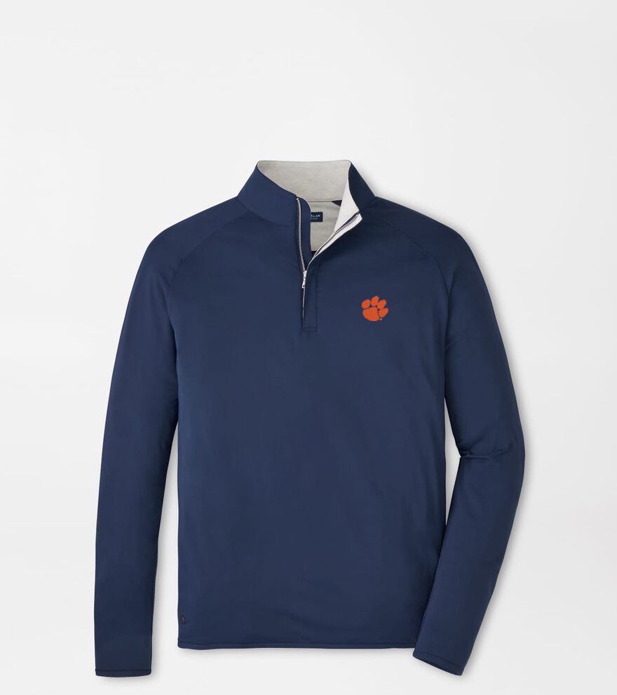 Clemson Stealth Performance Quarter-Zip image number 1