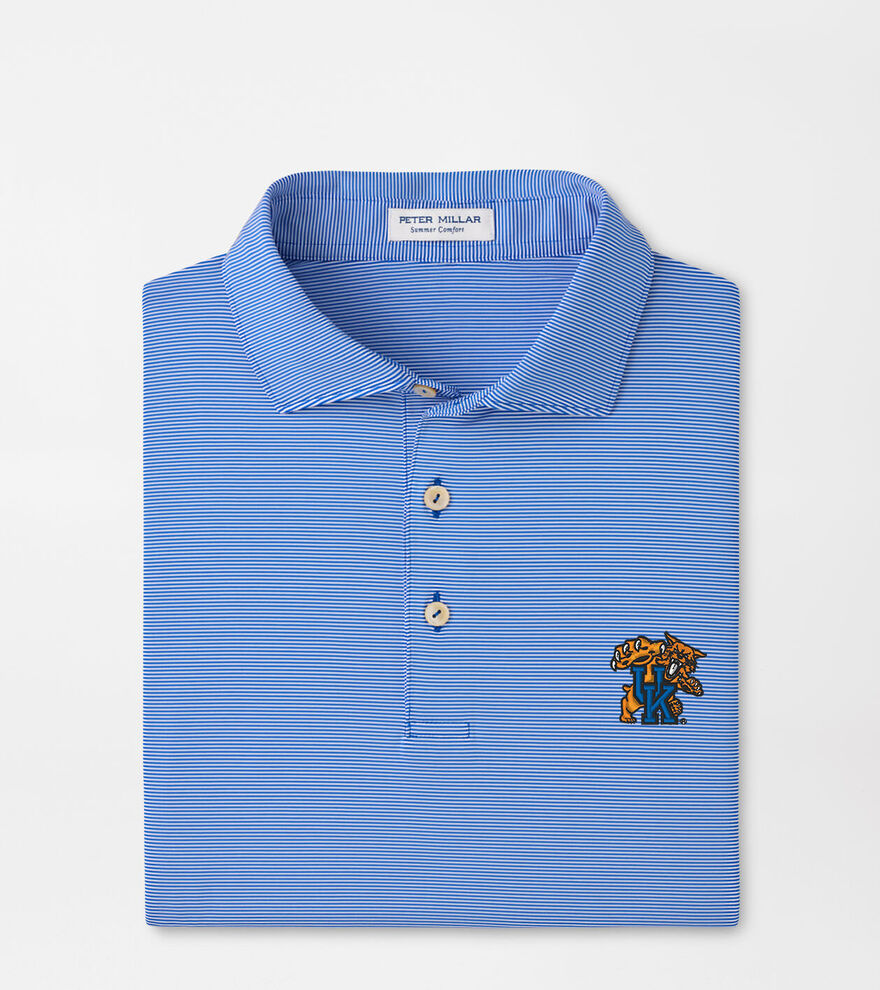 Kentucky Wildcat Jubilee Stripe Performance Polo image number 1