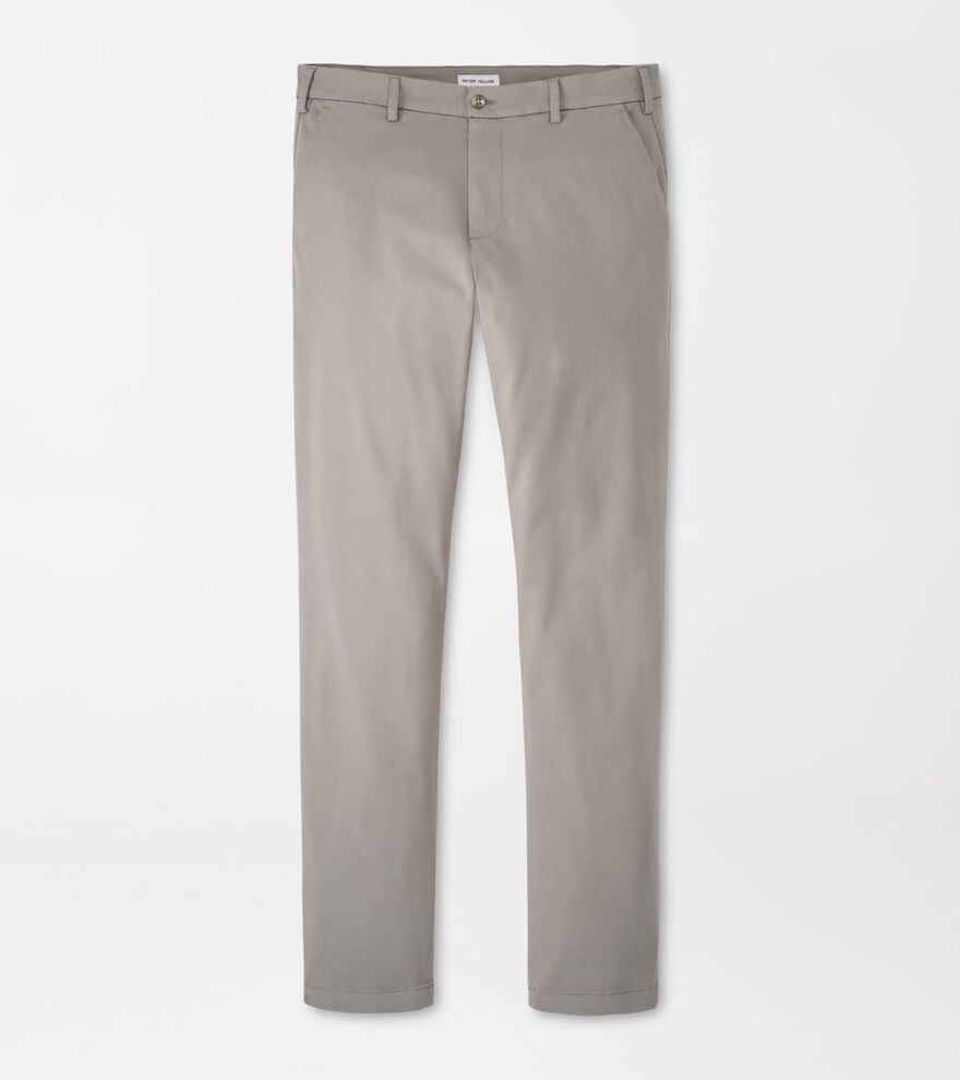 Signature Sateen Flat Front Trouser image number 1