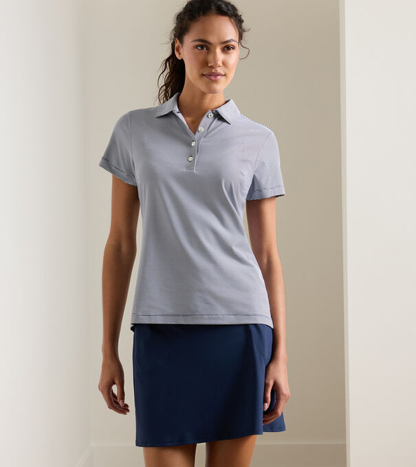 Jubilee Short-Sleeve Button Polo