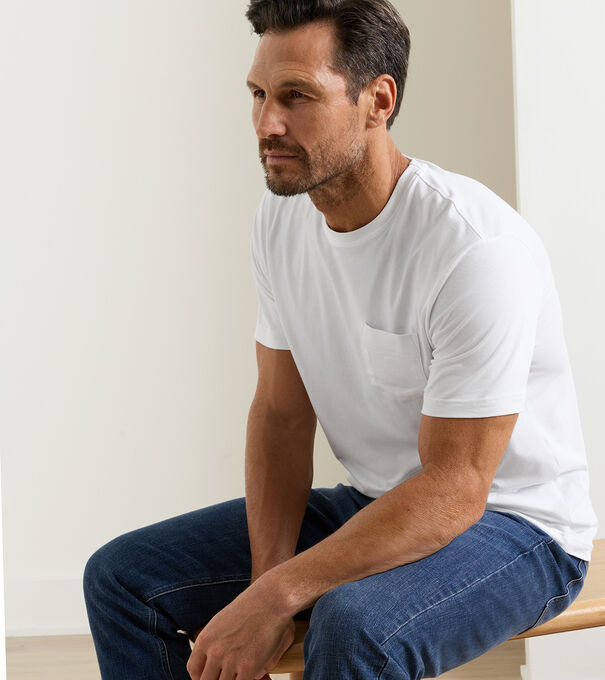 Crown Comfort Short-Sleeve Pocket Tee - Alternate Image 1