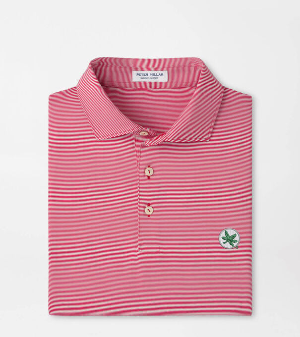 The Ohio State Buckeyes Jubilee Stripe Performance Polo