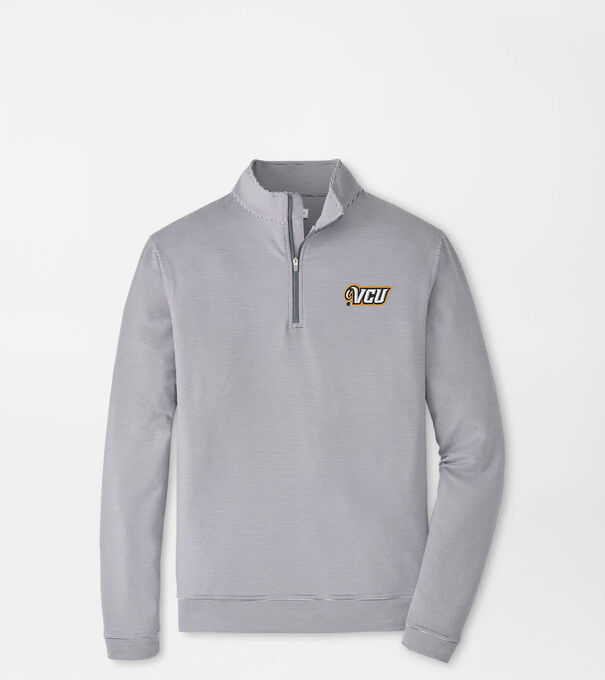 VCU Perth Sugar Stripe Performance Quarter-Zip