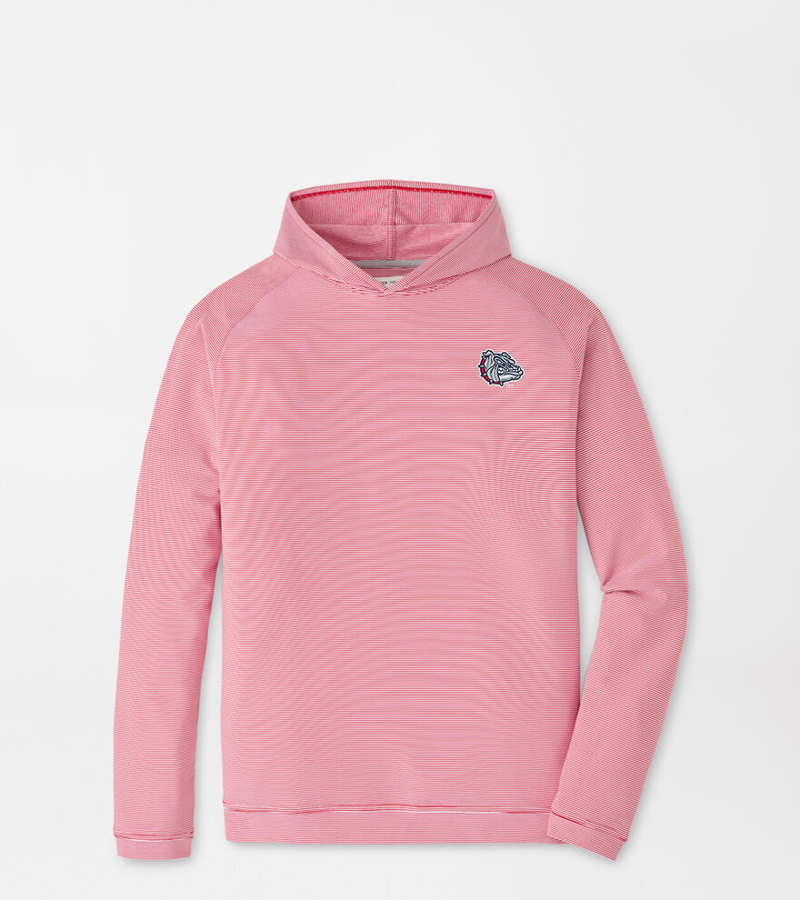 Gonzaga Bulldog Pine Sugar Stripe Performance Hoodie image number 1