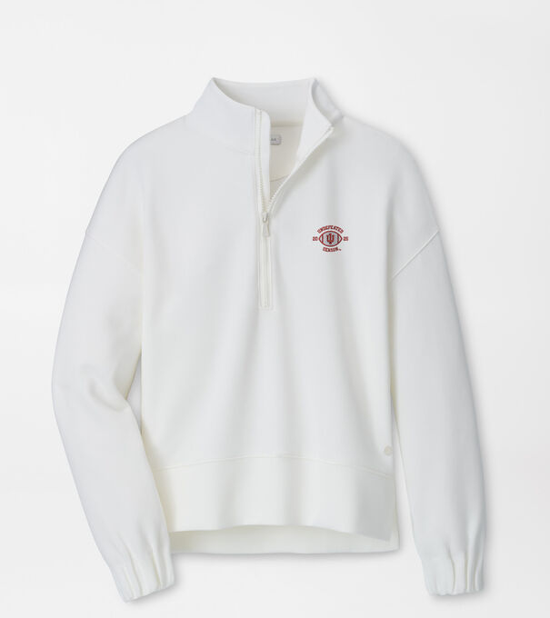 Indiana Undefeated Flora Knit Half-Zip Pullover