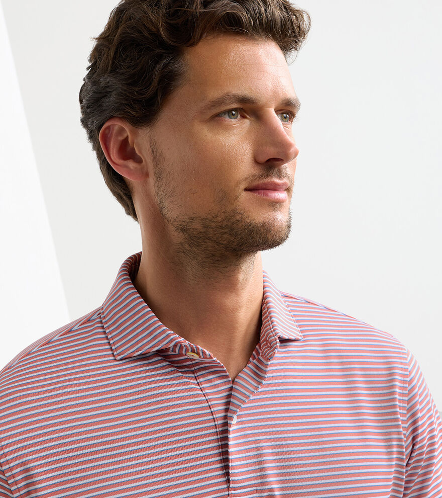 Tempo Performance Mesh Polo - Alternate Image 4