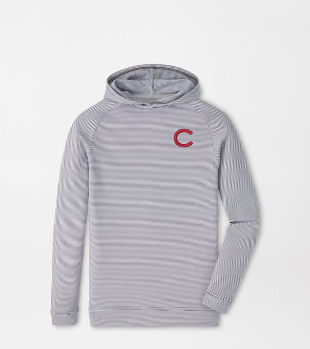 Colgate Pine Youth Sugar Stripe Performance Hoodie