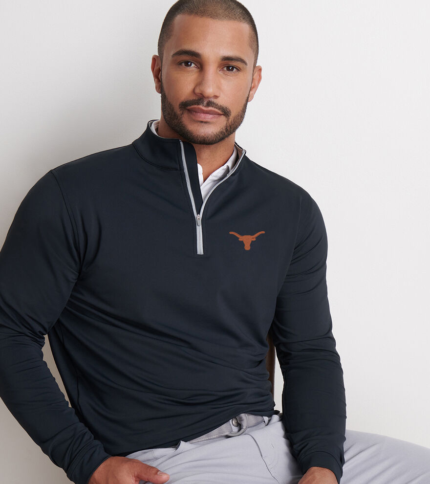 Texas Perth Performance Quarter-Zip image number 1