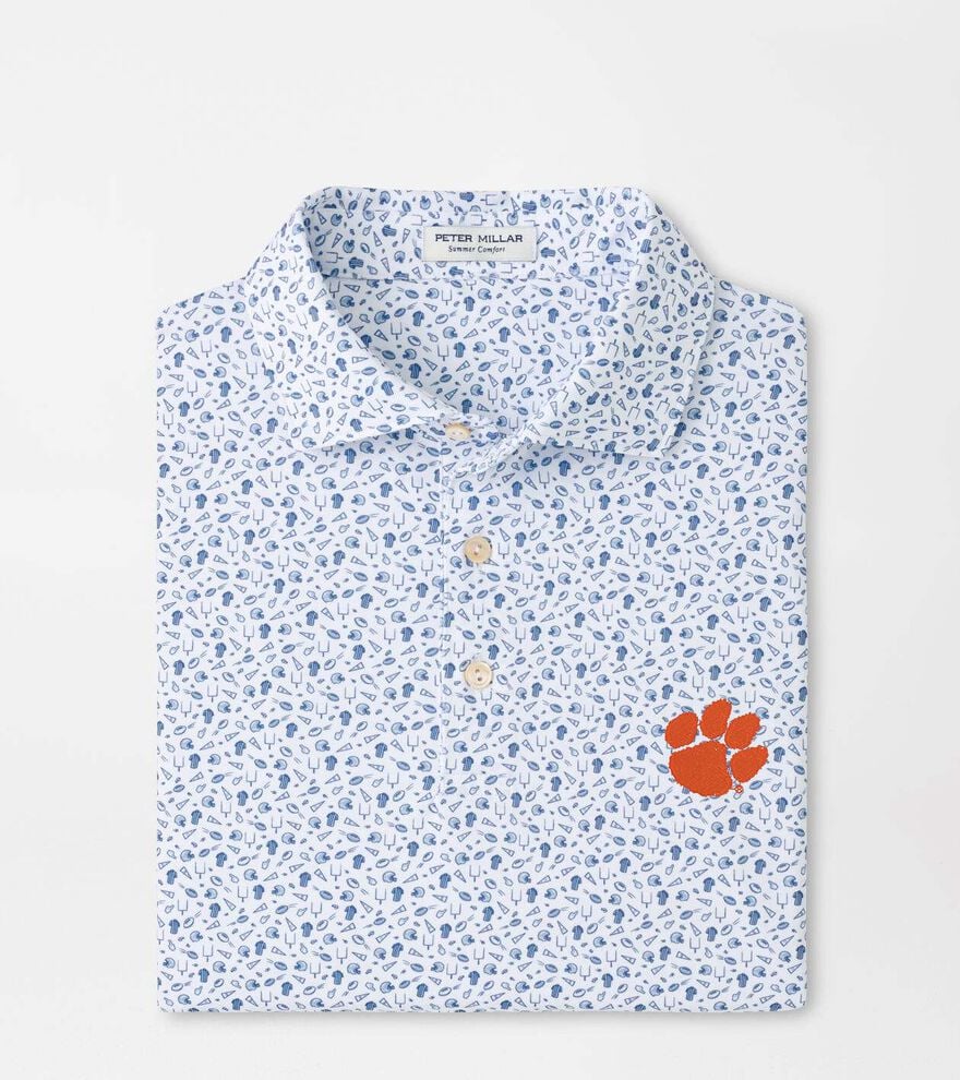 Clemson Kick Off Performance Jersey Polo