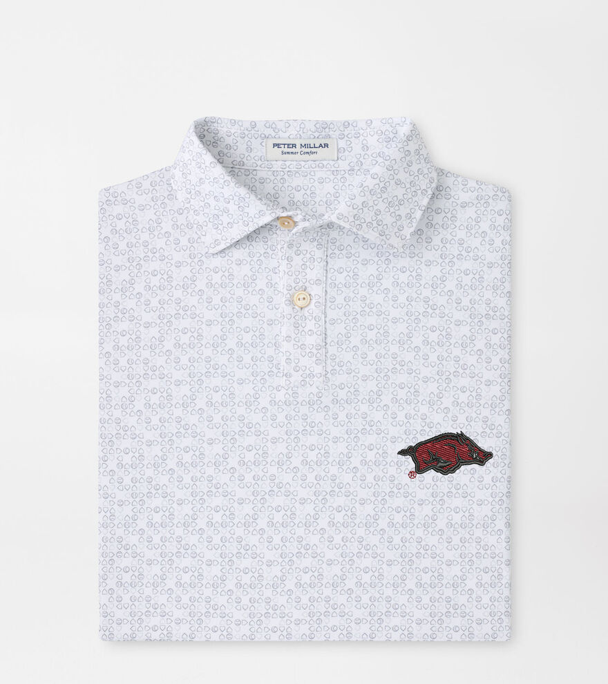 Arkansas Bases Loaded Youth Performance Jersey Polo image number 1