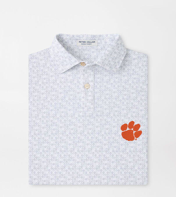 Clemson Bases Loaded Youth Performance Jersey Polo