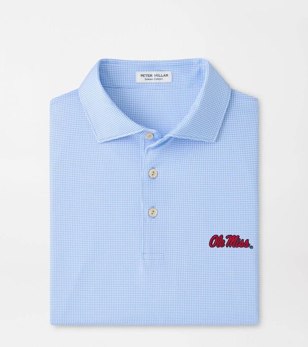 Ole Miss Border Performance Jersey Polo
