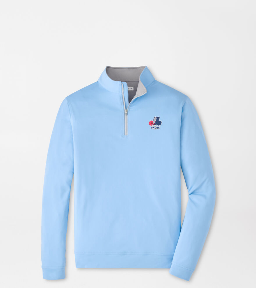 Cooperstown Montreal Expos Perth Performance Quarter-Zip image number 1