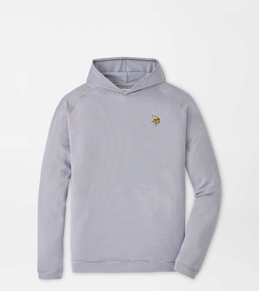 Minnesota Vikings Pine Sugar Stripe Performance Hoodie image number 1