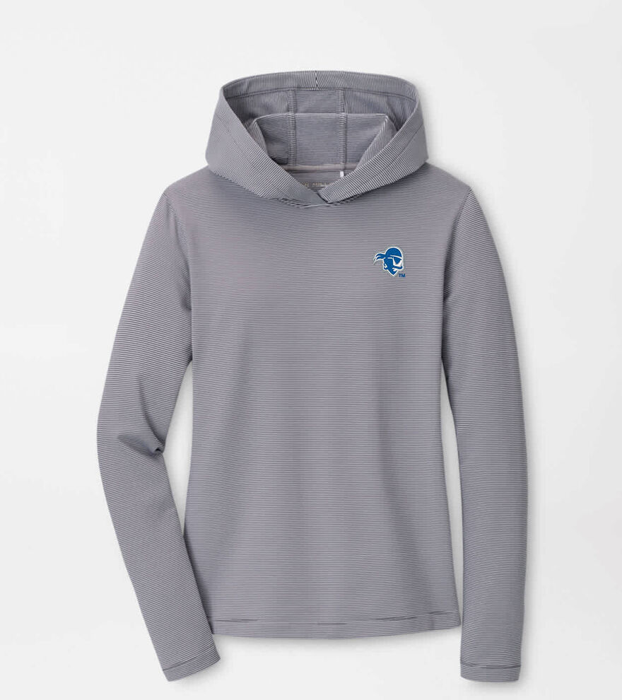 Seton Hall Women's Pine Sugar Stripe Performance Hoodie