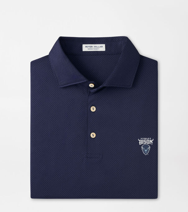 Howard University Hugo Performance Jersey Polo