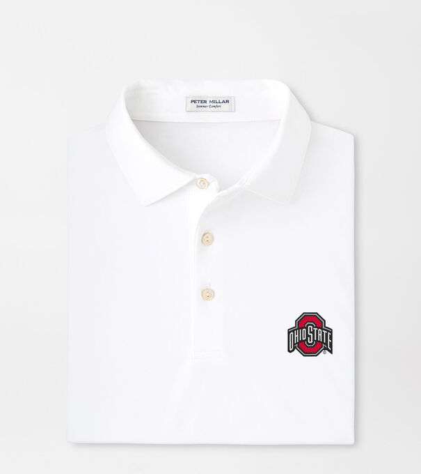 Ohio State Solid Performance Jersey Polo