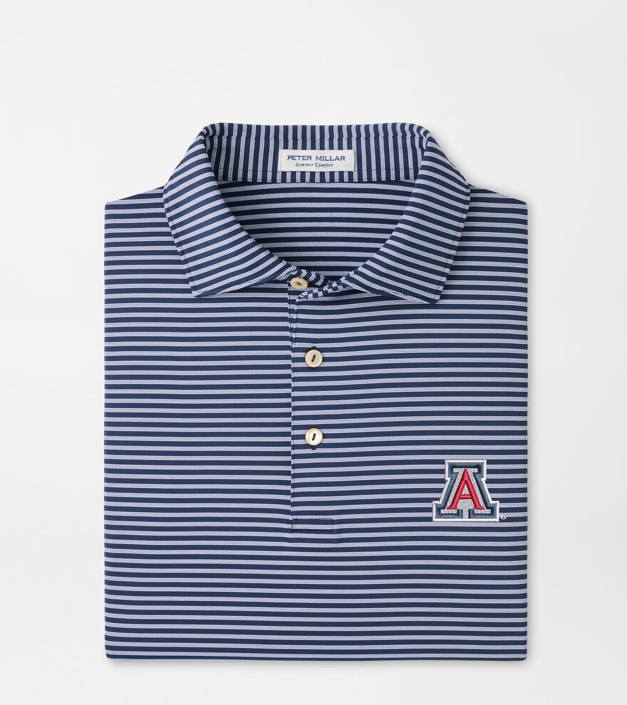Arizona Tiebreaker Performance Jersey Stripe Polo image number 1