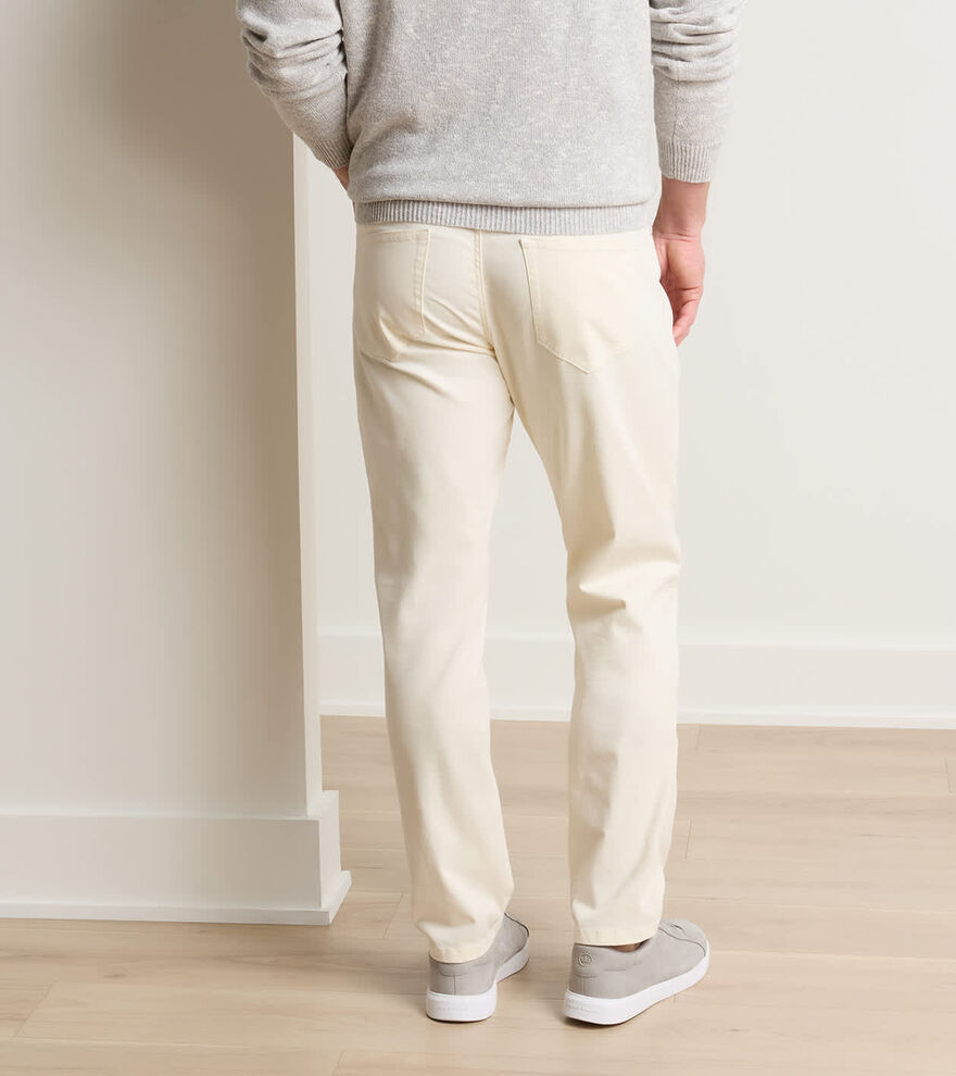 Signature Sateen Five-Pocket Pant image number 3