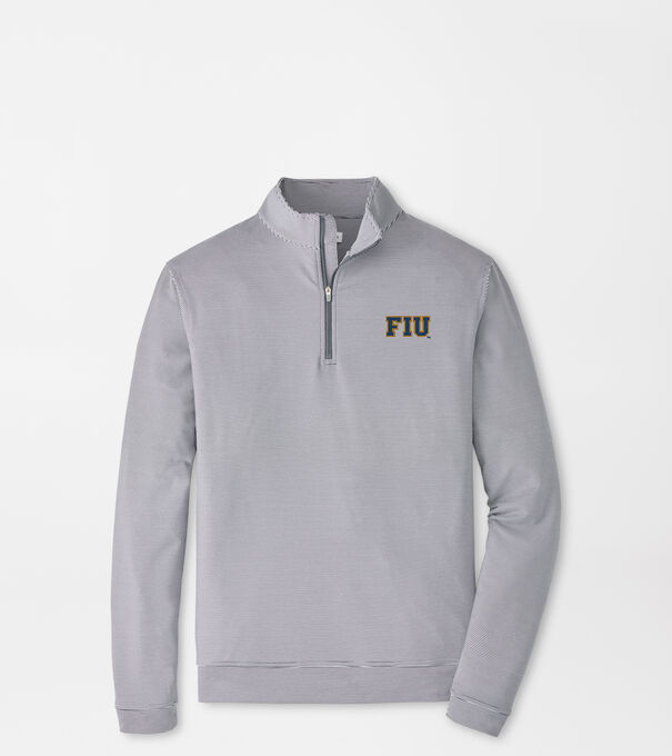Florida International University Perth Sugar Stripe Performance Quarter-Zip