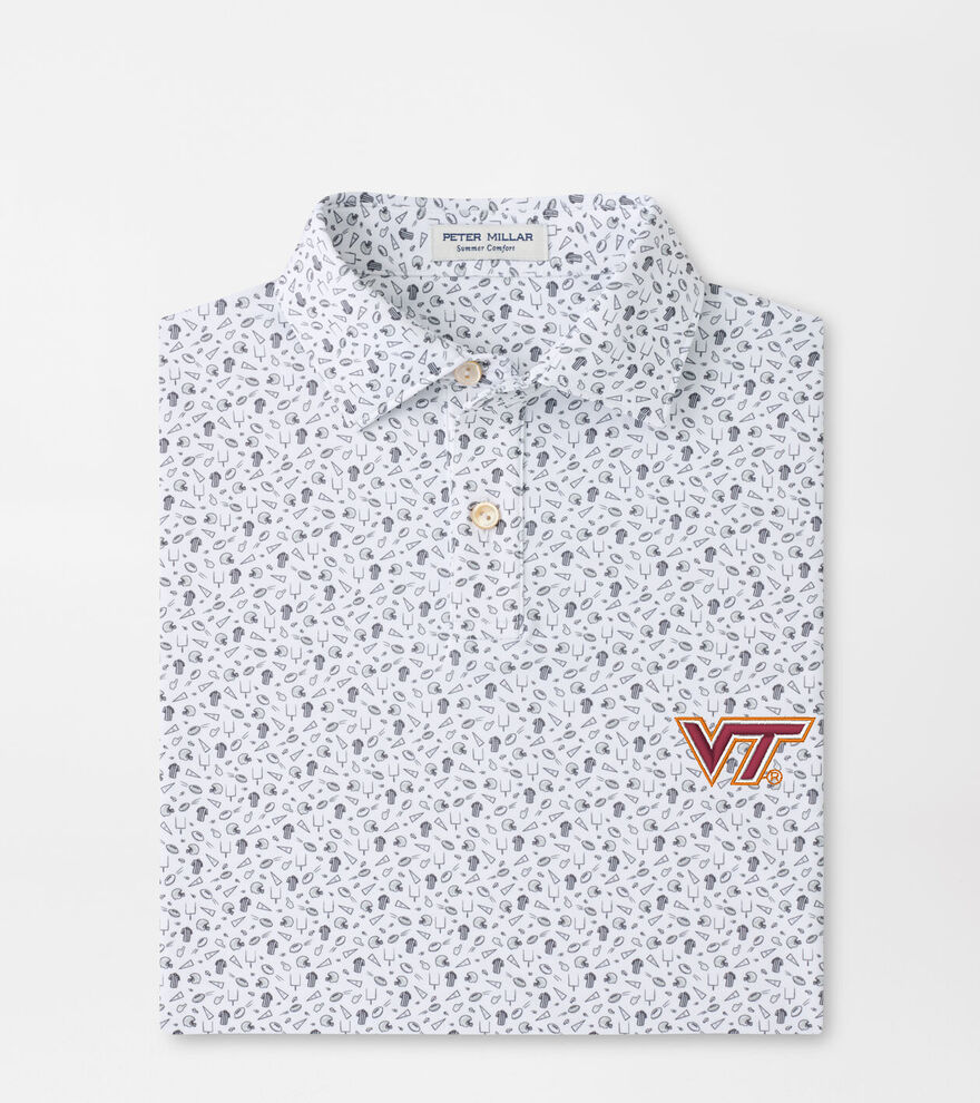 Virginia Tech Kick Off Youth Performance Jersey Polo image number 1