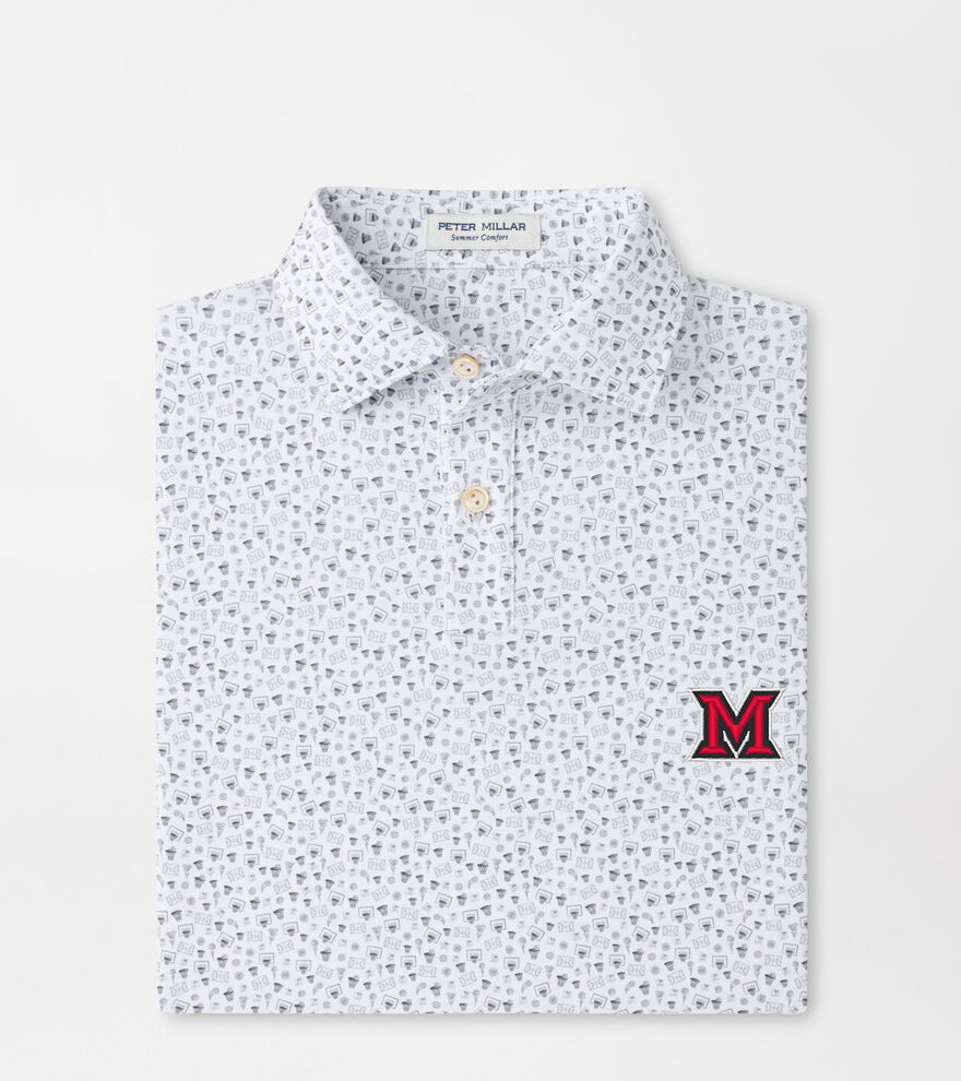 Miami of Ohio Buzzer Beater Youth Performance Jersey Polo image number 1