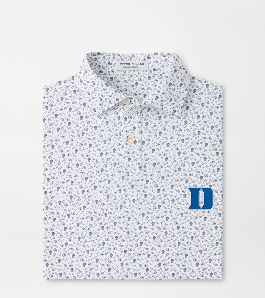 Duke University Kick Off Youth Performance Jersey Polo image number 1