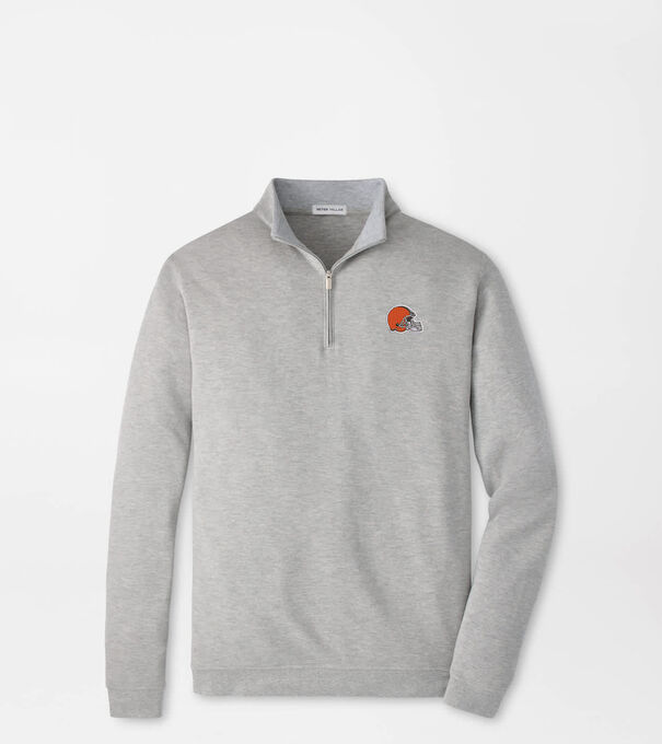 Cleveland Browns Crown Comfort Quarter-Zip Pullover