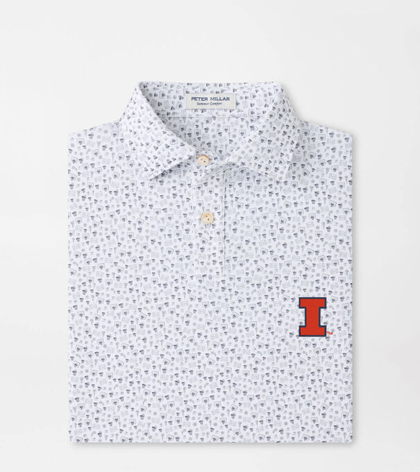 Illinois Buzzer Beater Youth Performance Jersey Polo