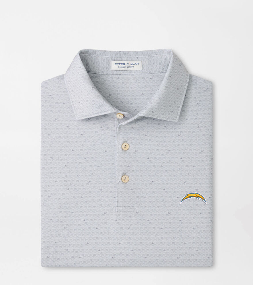 Los Angeles Chargers On The Ball Performance Jersey Polo image number 1