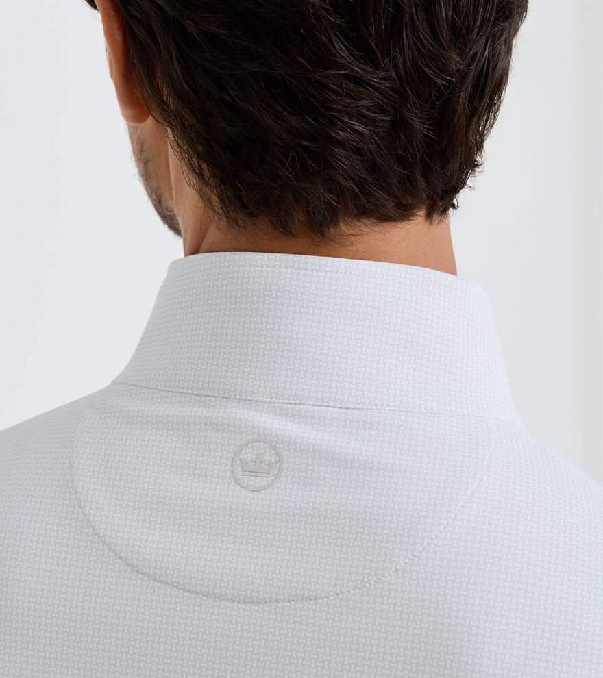 Perth Basketweave Performance Quarter-Zip image number 4