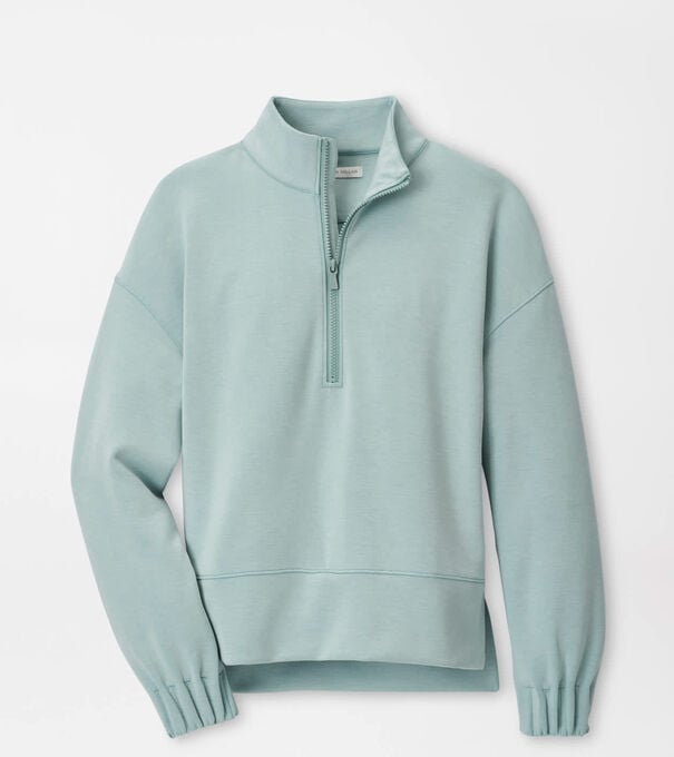 Flora Knit M&eacute;lange Half-Zip Pullover