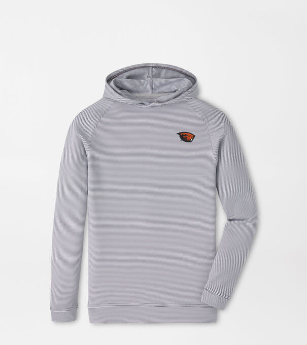 Oregon State Pine Youth Sugar Stripe Performance Hoodie