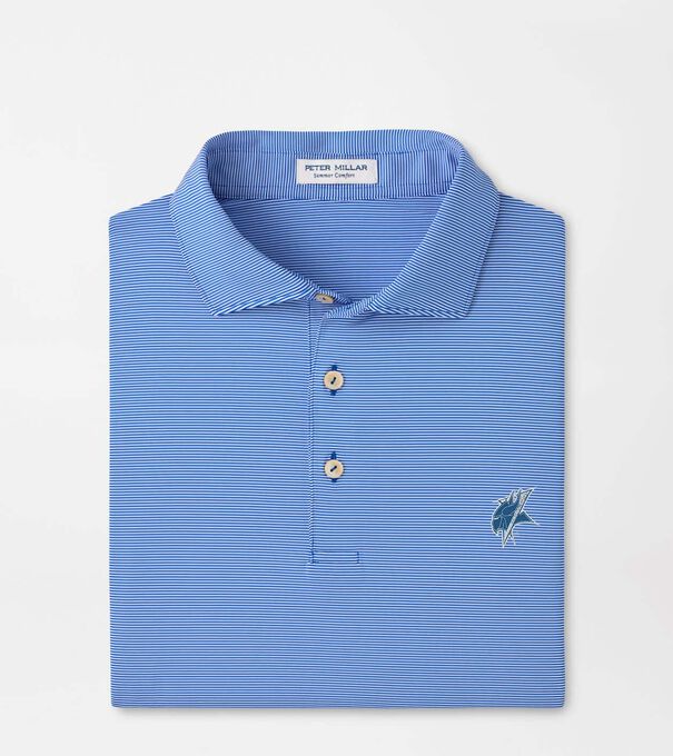 Elizabeth City Jubilee Stripe Performance Polo