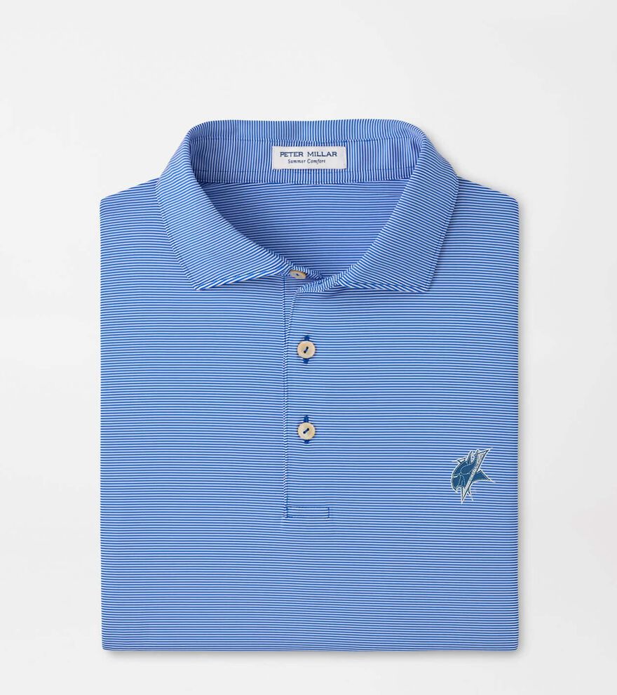 Elizabeth City Jubilee Stripe Performance Polo