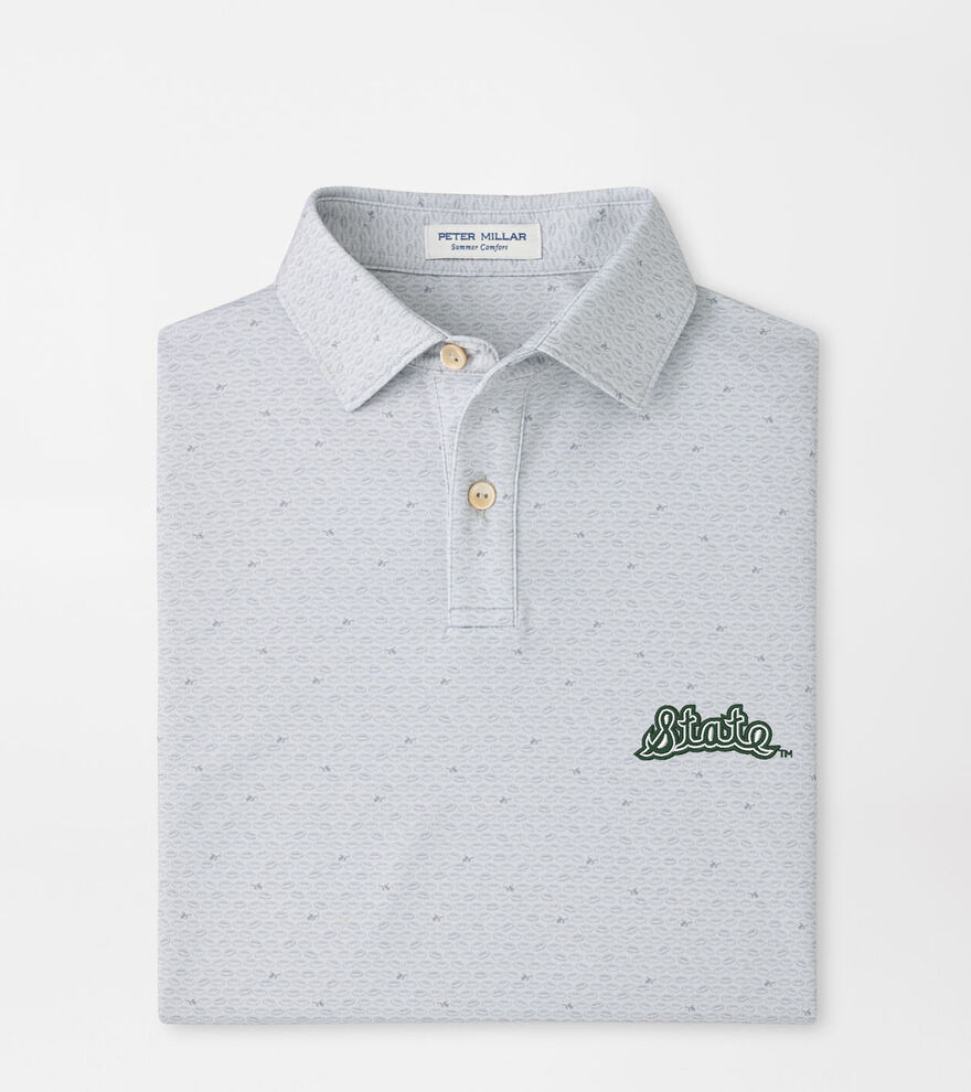 Michigan Vault On The Ball Youth Performance Jersey Polo image number 1