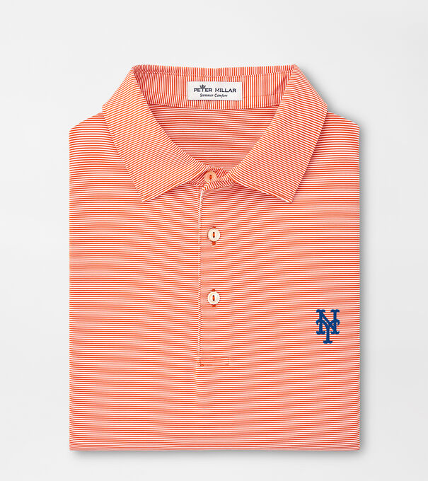 New York Mets Jubilee Stripe Performance Polo