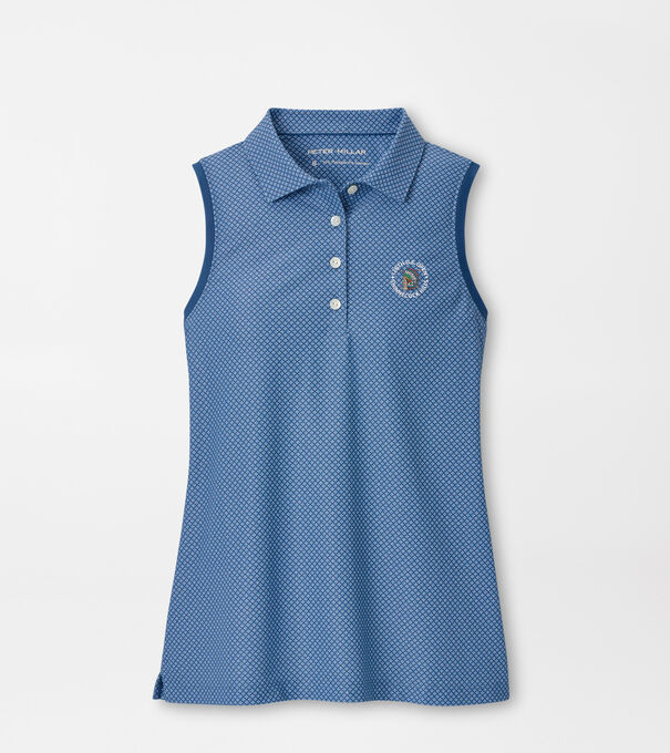 126th U.S. Open Palmetto Palms Banded Sport Mesh Sleeveless Button Polo