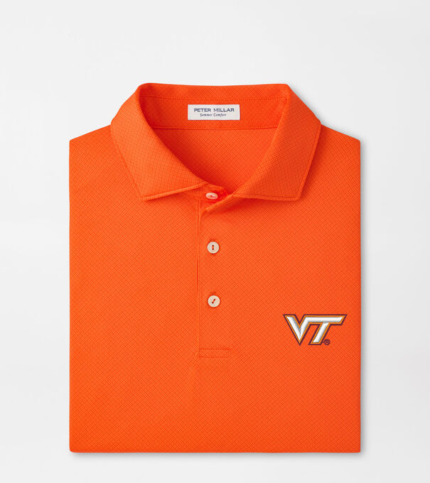 Virginia Tech Hugo Performance Jersey Polo