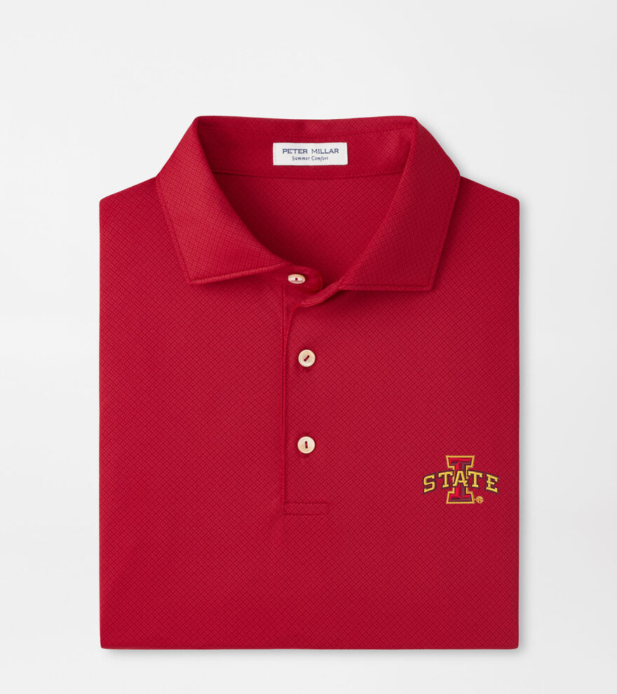 Iowa State Hugo Performance Jersey Polo image number 1